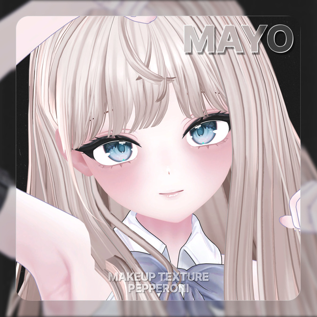 【MAYO,まよ】Steel Rose Makeup