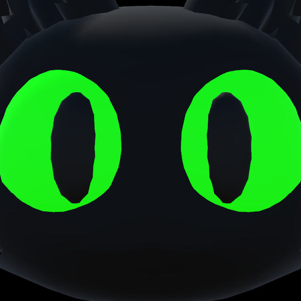 Void Cat (VRChat Furry Avatar, PC and Quest)