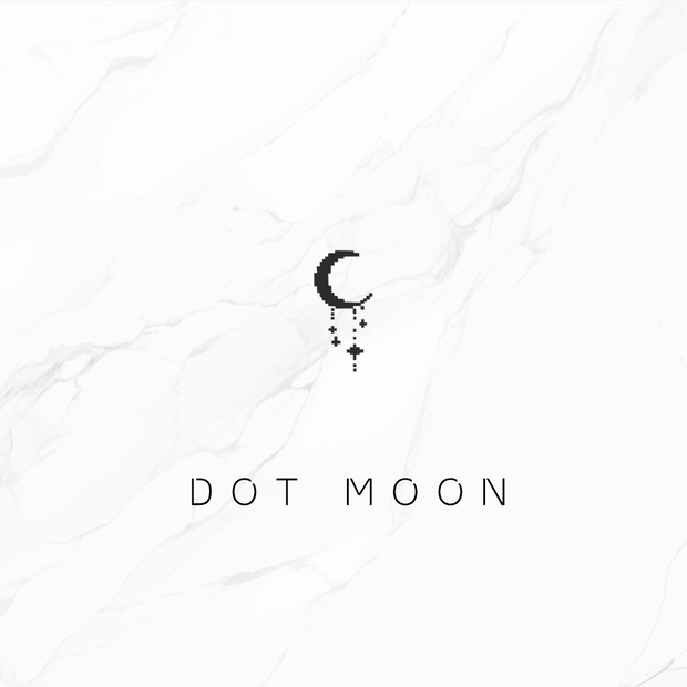 free tattoo『DOT MOON』