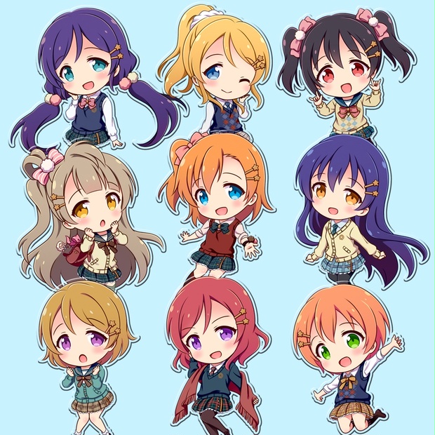 ラブライブ 南ことり アクリルキーホルダー - アニメグッズ