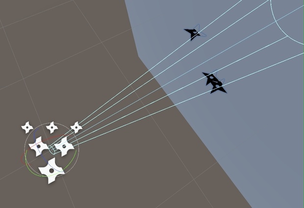 「無料」手裏剣パーティクル / Shuriken Particle