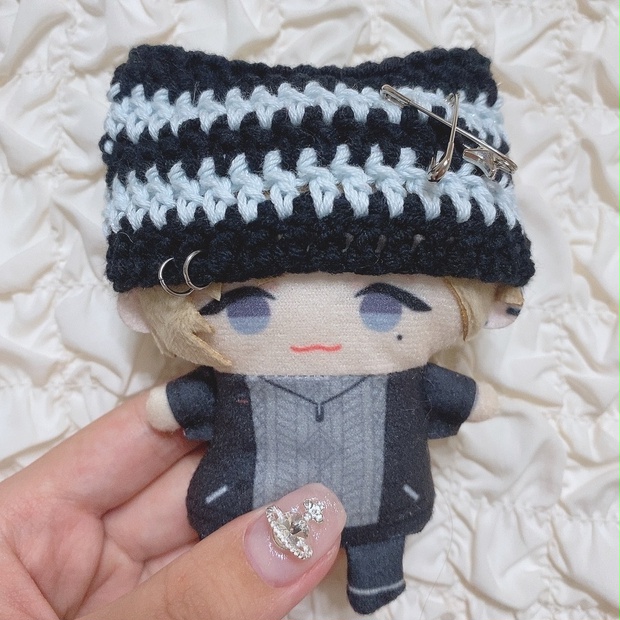 ユキザワ様】にじぱぺサイズ ぬい服 くまさんカチューシャセット