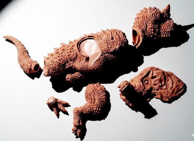 カルノタウルス 未塗装ソフトビニールキット カルノタウルス 未塗装ソフトビニールキット カルノタウルス 未塗装