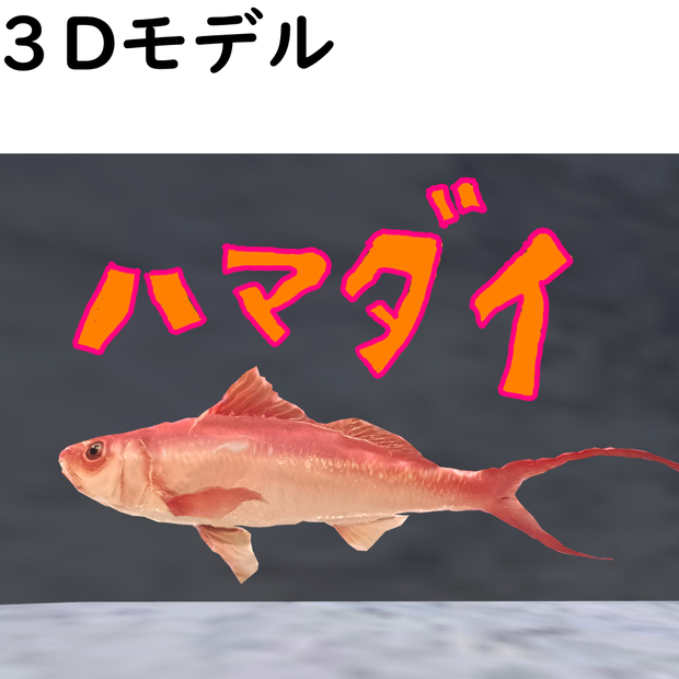 ハマダイ【VRChat想定】