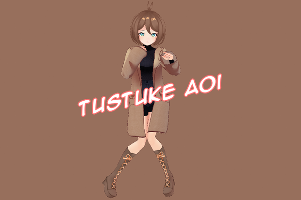 Tutsuke Aoi Vroid Adoptable