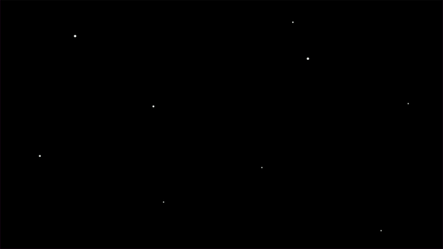 【自然なループ】黒背景に丸が動く背景素材