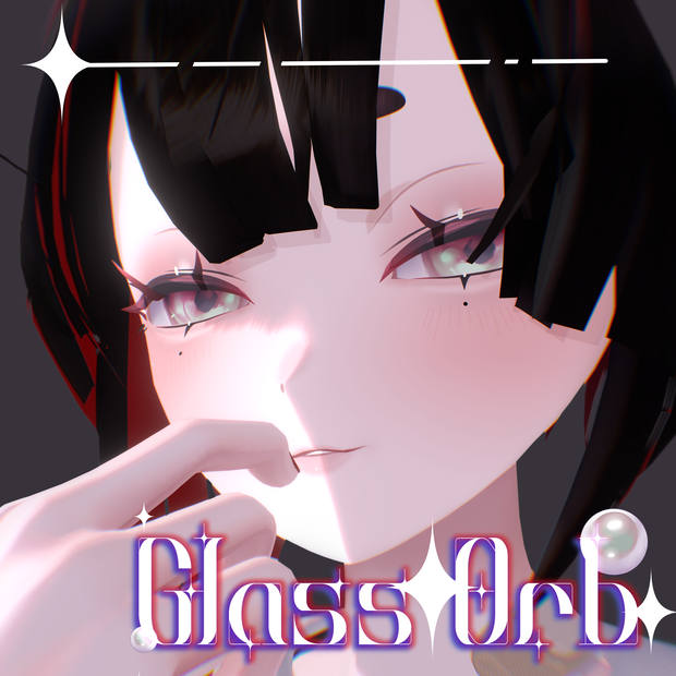 【月喰かむる専用】Glass orb 💎16 color【Eye texture】