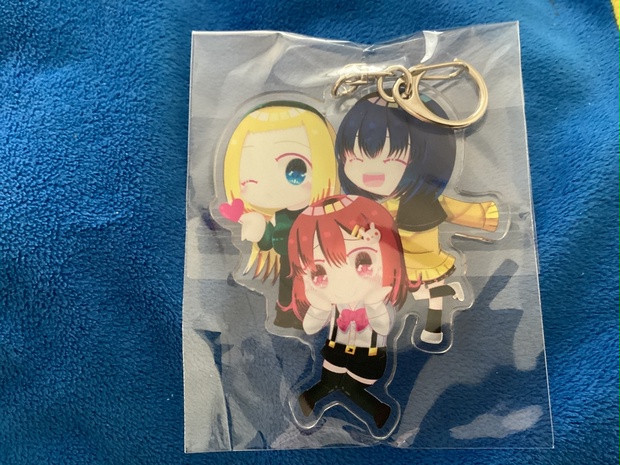 メンヘラフレシアまつり&みほみ&あゆめアクリルキーホルダー - ORANGE
