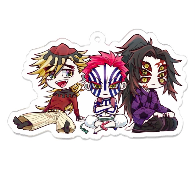 上弦壱弐参キーホルダー - hihiroro - BOOTH