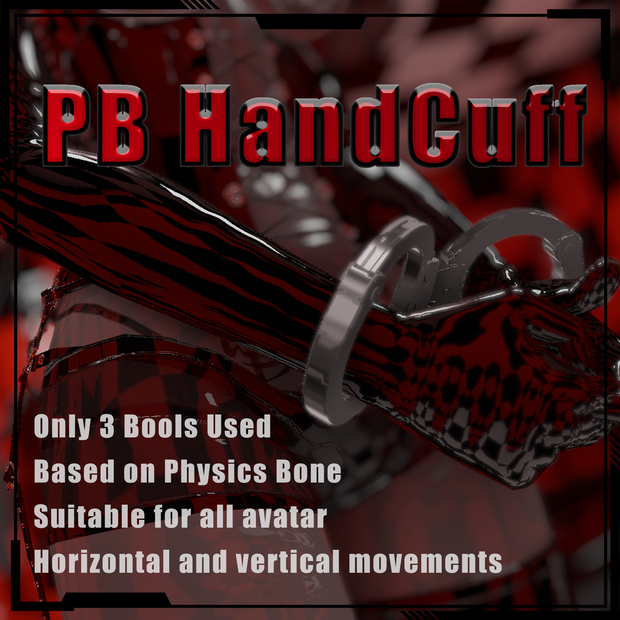 【Free】PB handcuff bondage system PB手錠ボンデージシステム 手铐拘束系统