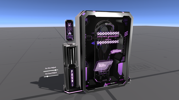 【Free】【For World】EvilFall Sleeping Capsule 恶堕战斗员用休眠仓 v1.0