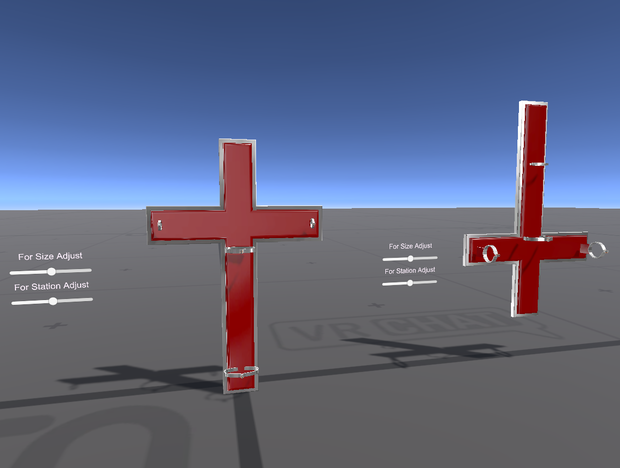 【For World】Cross Restrain 十字架拘束 v1.0