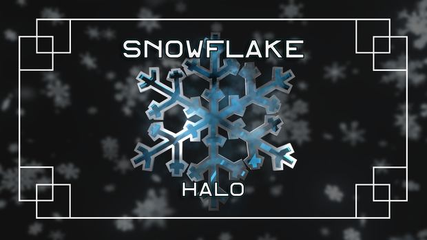『スノーフレーク ヘイロー』 [Snowflake Halo]