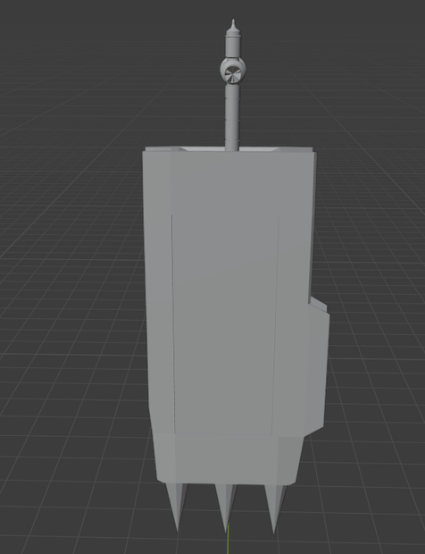 Untextured Parody Rosmontis Shield Blender Files