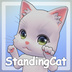 【オリジナル３Ｄモデル】StandingCat - yamadaya thumb 1