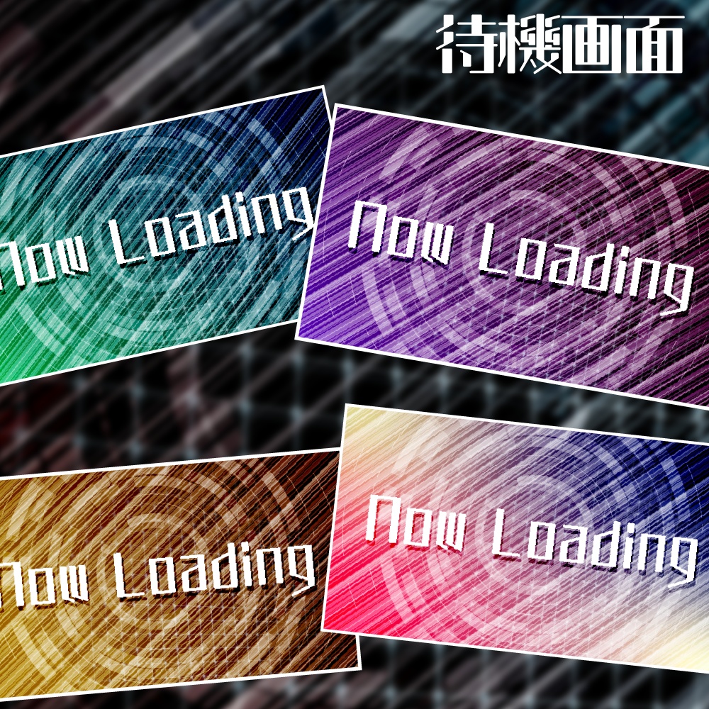 動く配信画面(Cool cyber)