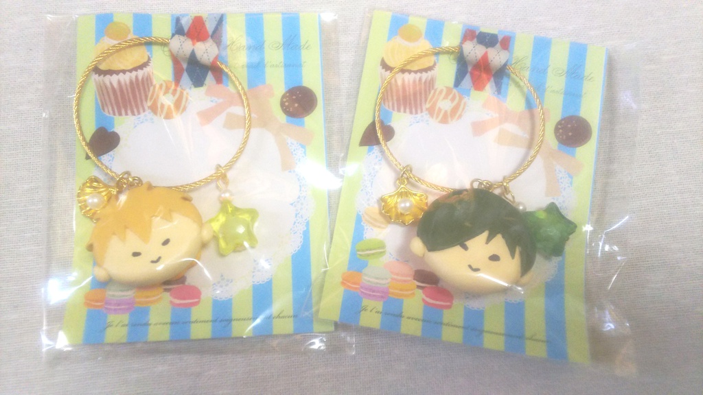 ひまわりチョコサンドクッキーキーリング