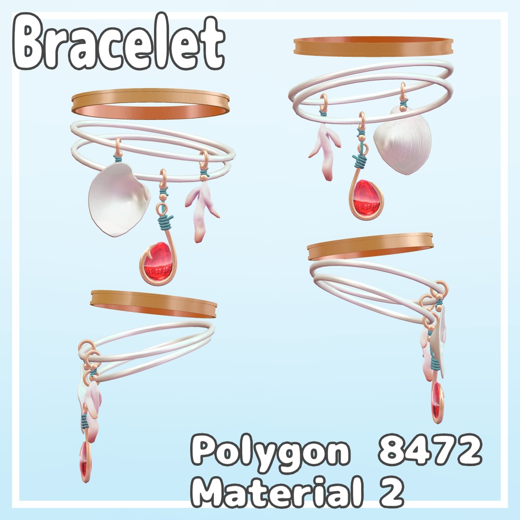 【VRChat想定】POP MARINE【PB対応】