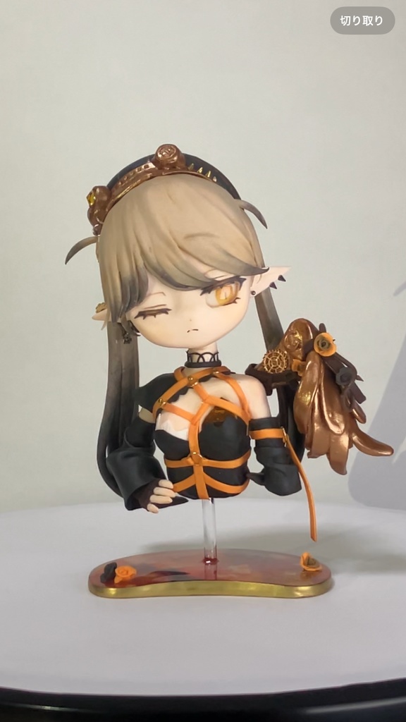 【オリジナル】粘土フィギュア🧡【胸像タイプ】