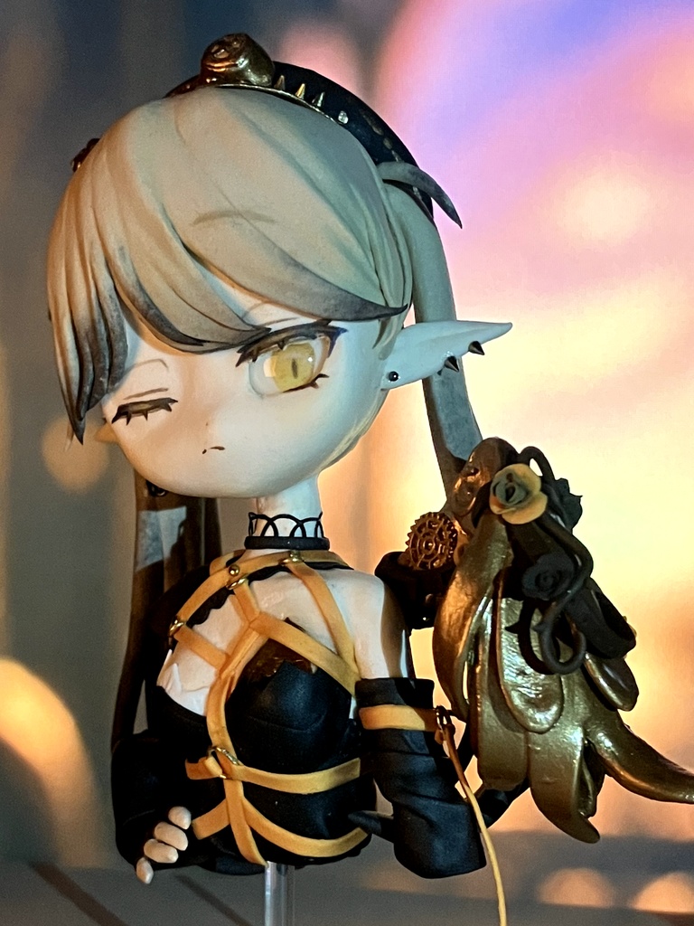 【オリジナル】粘土フィギュア🧡【胸像タイプ】