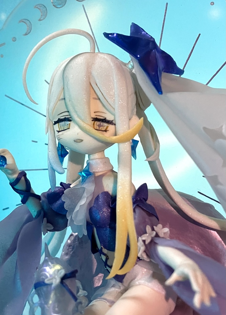 【オリジナル】粘土フィギュア🤍🌕【壁掛けタイプ】