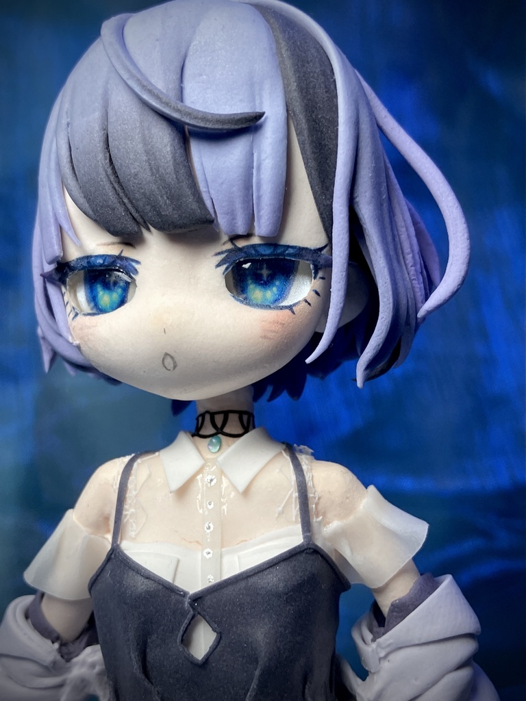 【オリジナル】粘土フィギュア🌊🪼【胸像タイプ】