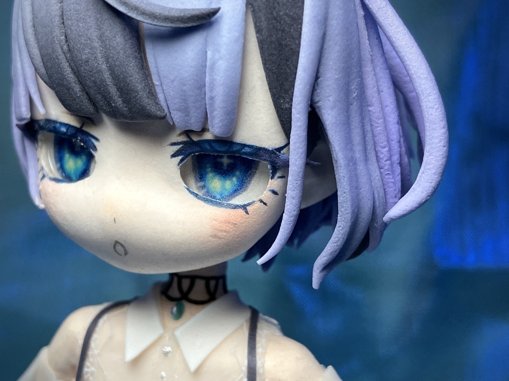 【オリジナル】粘土フィギュア🌊🪼【胸像タイプ】