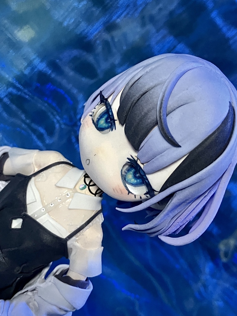 【オリジナル】粘土フィギュア🌊🪼【胸像タイプ】
