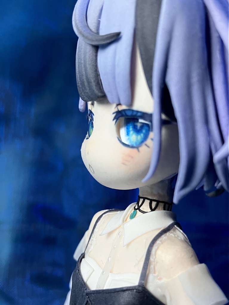 【オリジナル】粘土フィギュア🌊🪼【胸像タイプ】