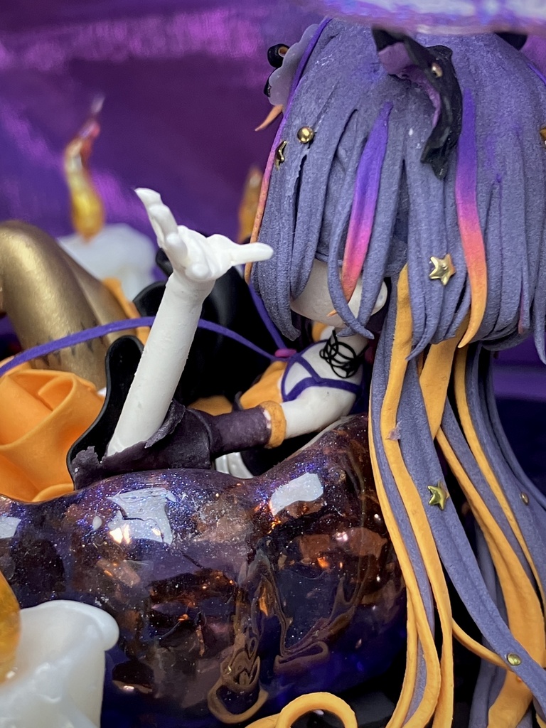 【オリジナル】粘土フィギュア🎃🌙🔮【ヴィネット風】