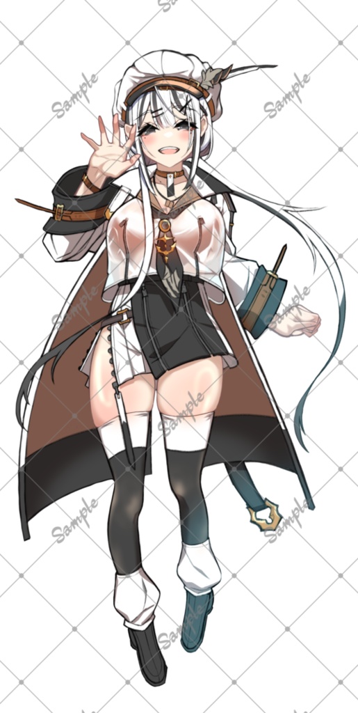 ファンタジー立ち絵素材#01【生成AI不使用】