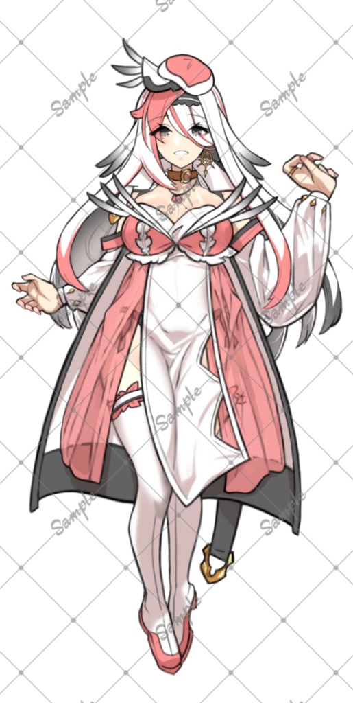 ファンタジー立ち絵素材#03【生成AI不使用】