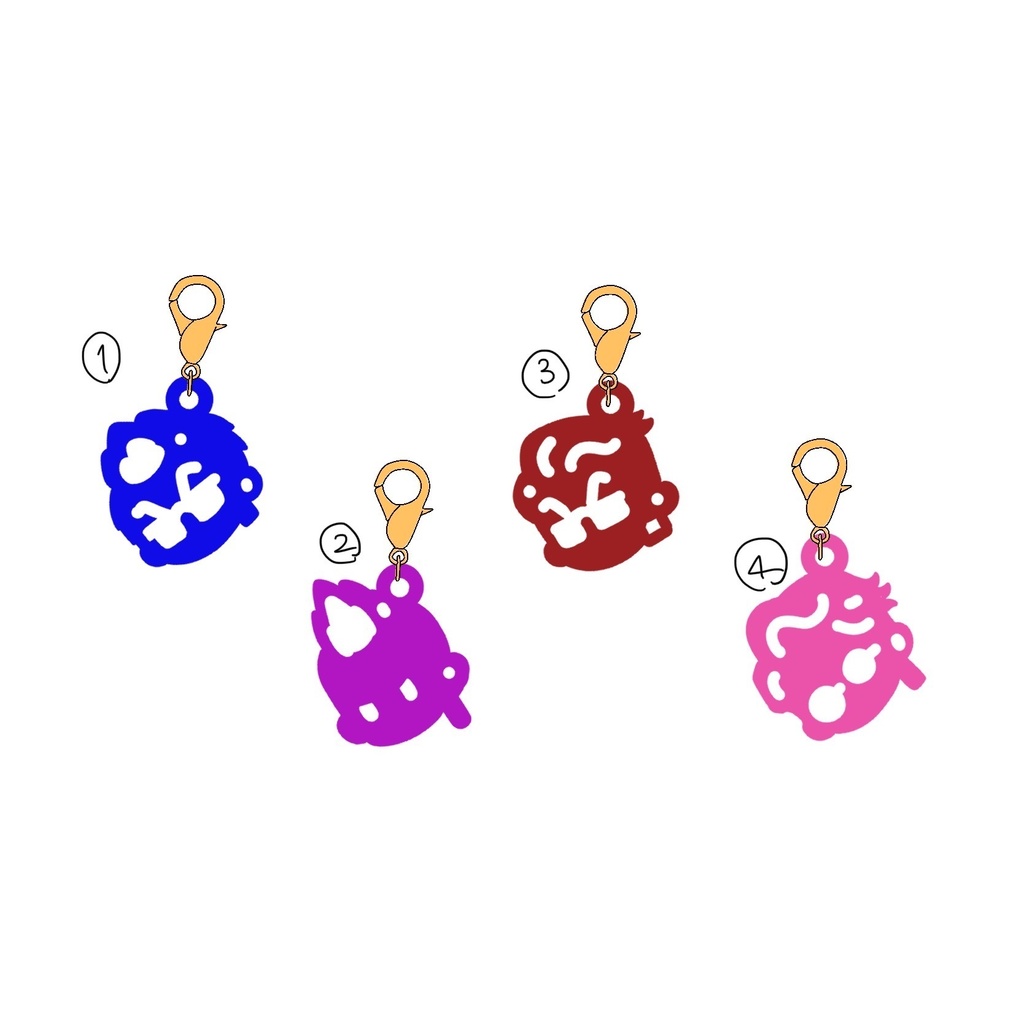 アクリルチャーム