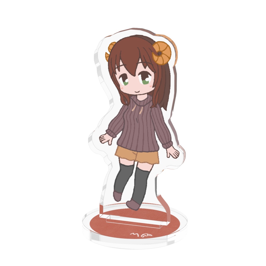 深海ほたる冬服アクリルフィギュア