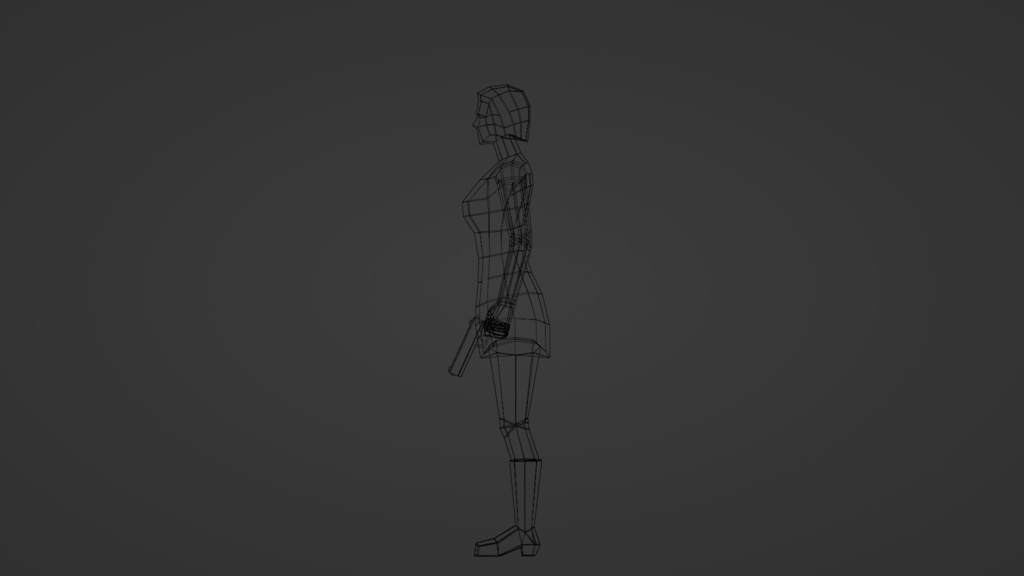 レトロスタイル – アクションヒロイン (Retro Style - Action Heroine)