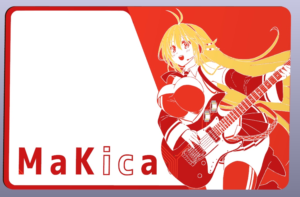 MaKica 　(弦巻マキの光るICカード風)
