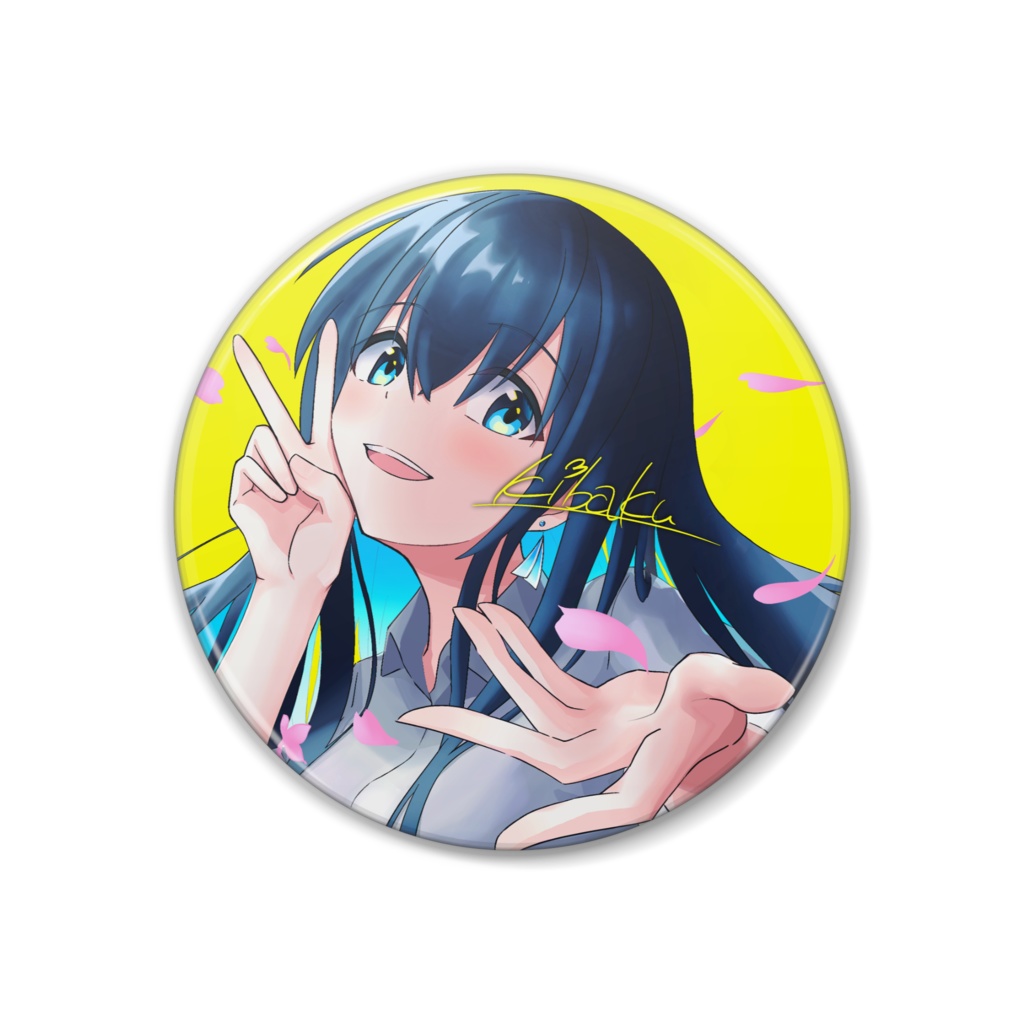 缶バッジ|デザイン3種(キバクマ、skマーク、サトカ)