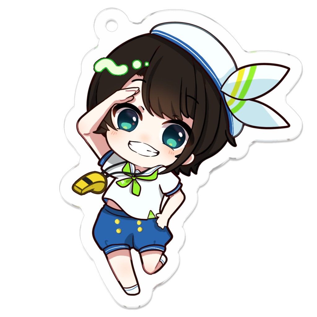 スバルちゃん×水兵さんアクキー