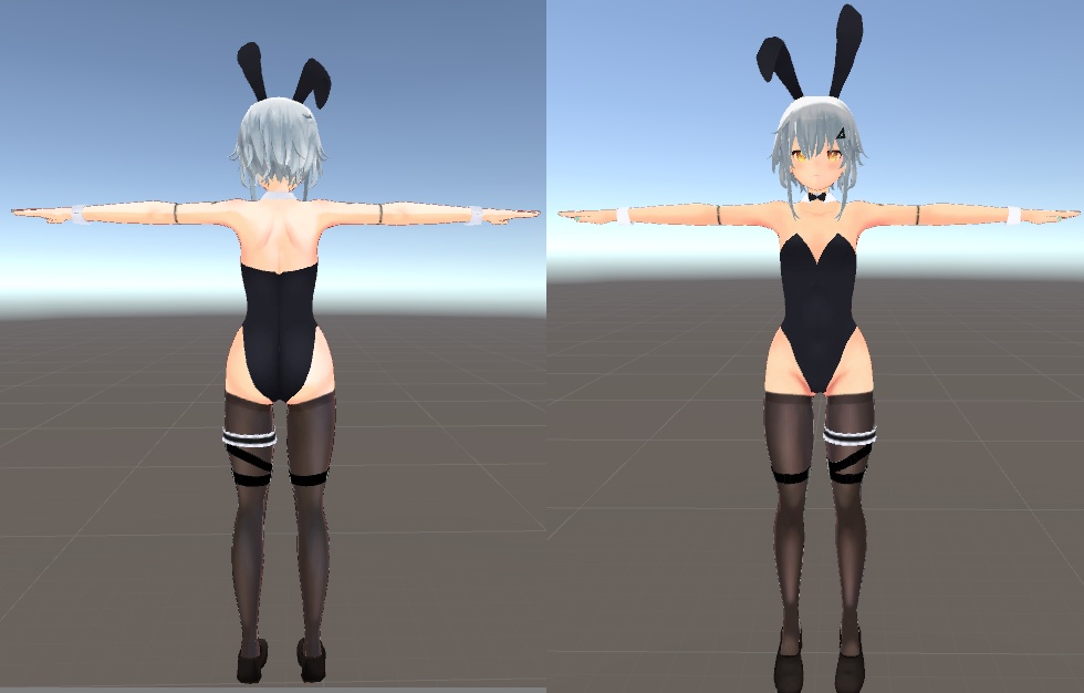 「シャーロShaclo -Winter-用」バニースーツ