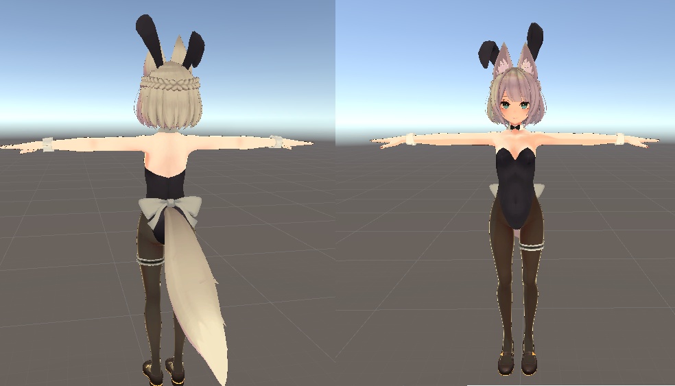 「京狐用」バニースーツ