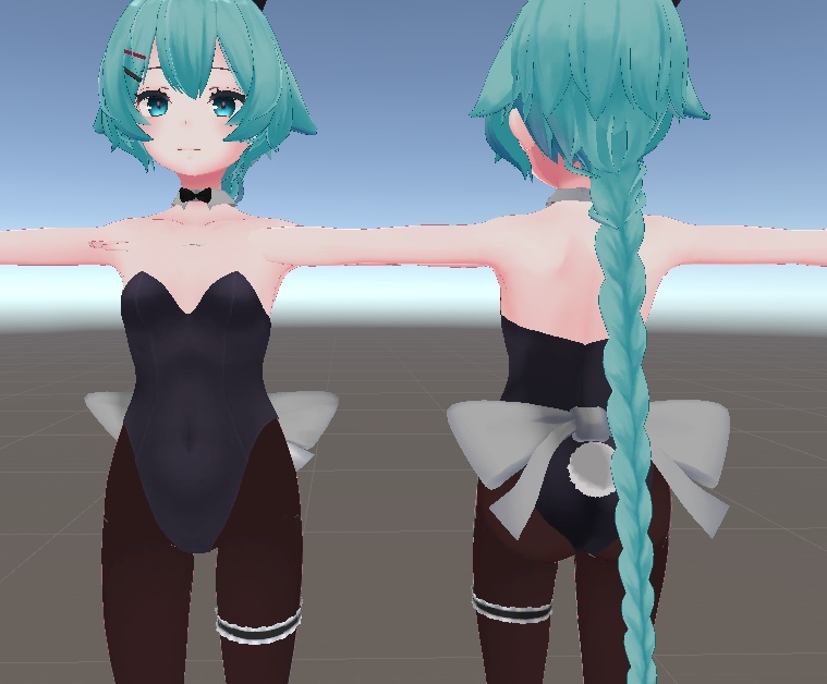 【薄荷用】バニースーツ/競泳水着/体操着 - Bunny Suit, Gym Unitform, Competition Swimsuit - Hakka