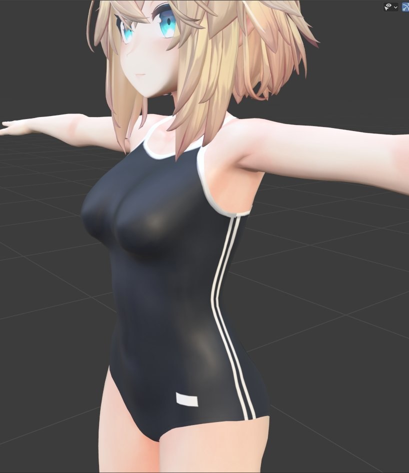 【メリノ&ミーシェ用】スクール水着 - School Swimwear - Merino/Mishe