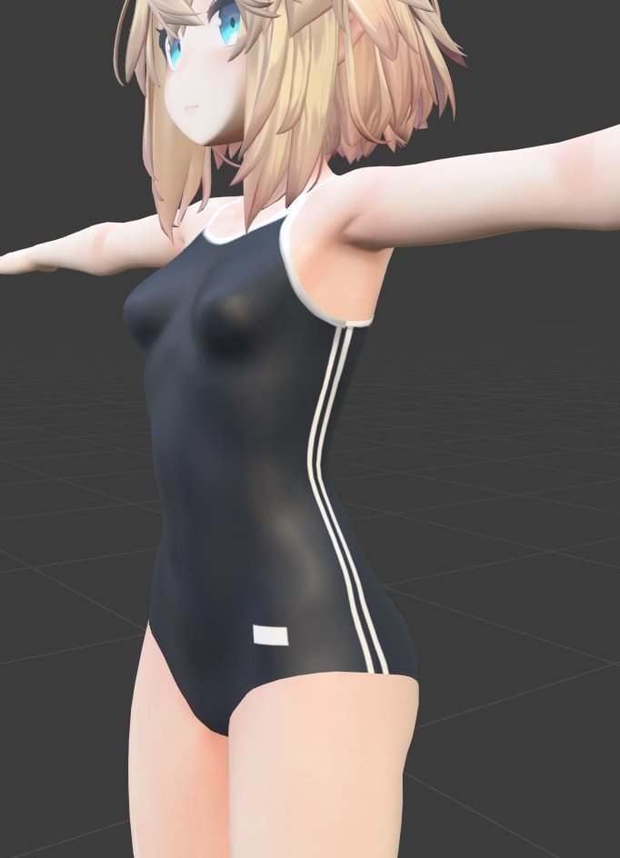 【メリノ&ミーシェ用】スクール水着 - School Swimwear - Merino/Mishe