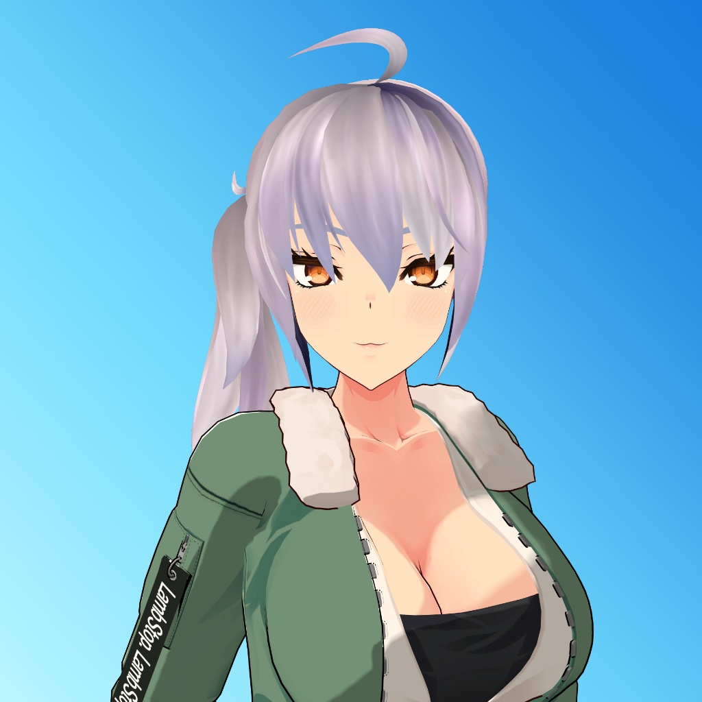 サイドポニーテール - VRC用 - Side Ponytail