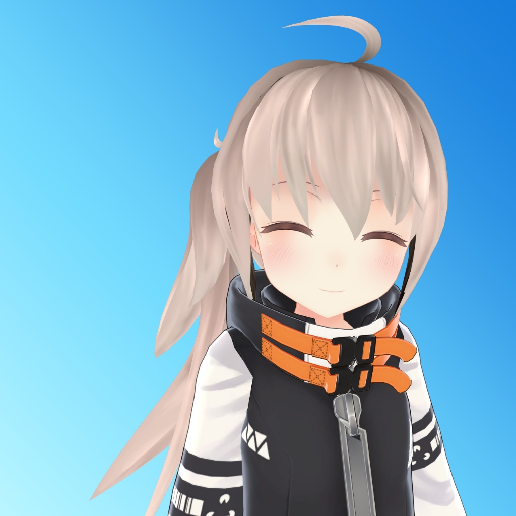 サイドポニーテール - VRC用 - Side Ponytail