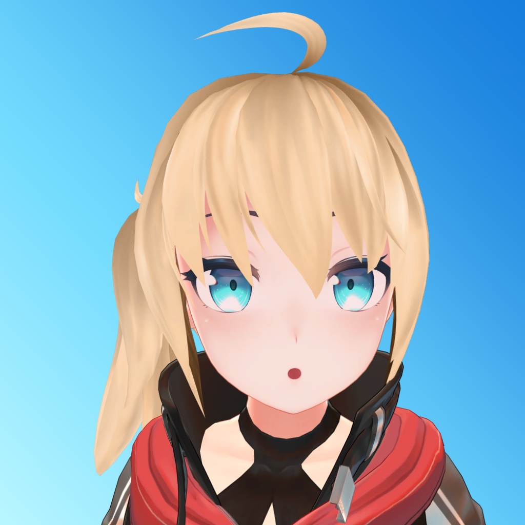 サイドポニーテール - VRC用 - Side Ponytail