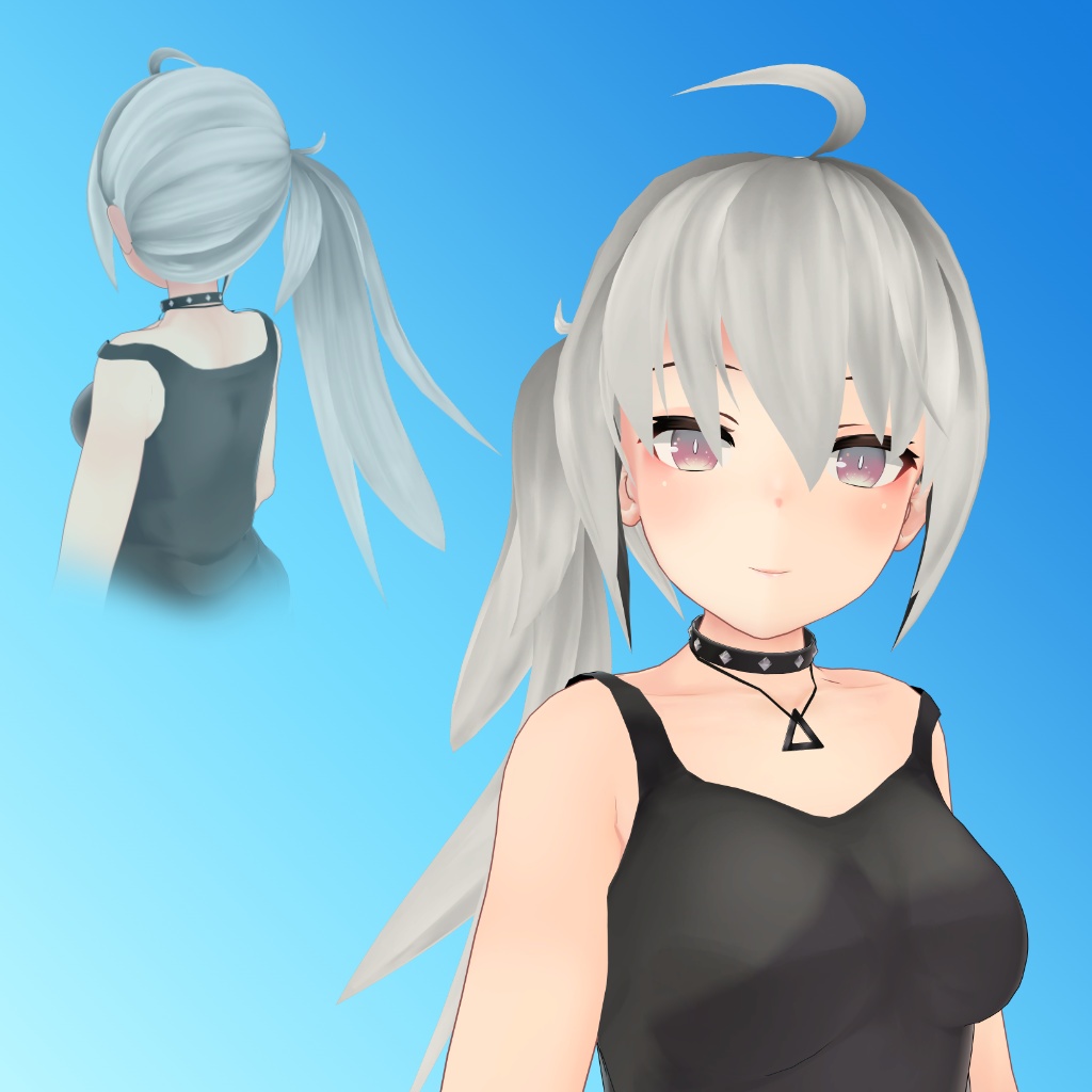 サイドポニーテール - VRC用 - Side Ponytail