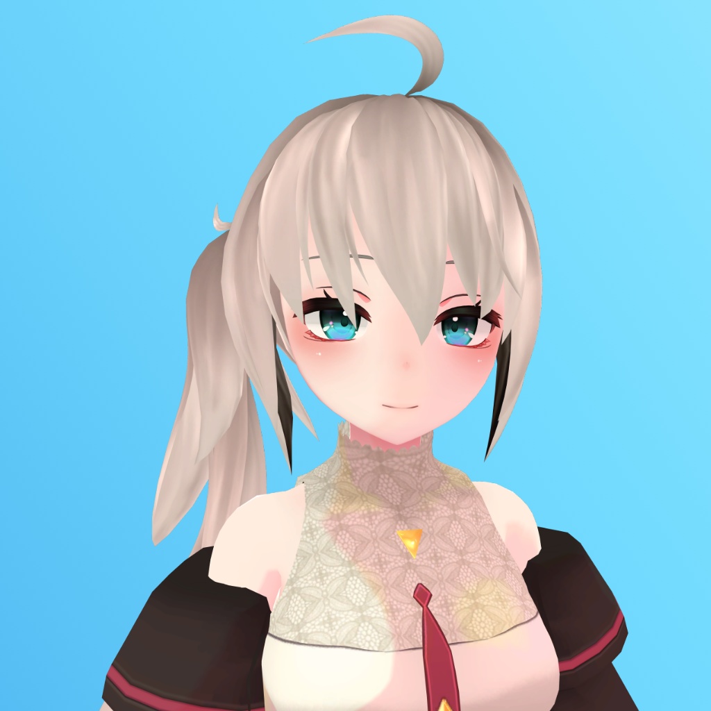 サイドポニーテール - VRC用 - Side Ponytail