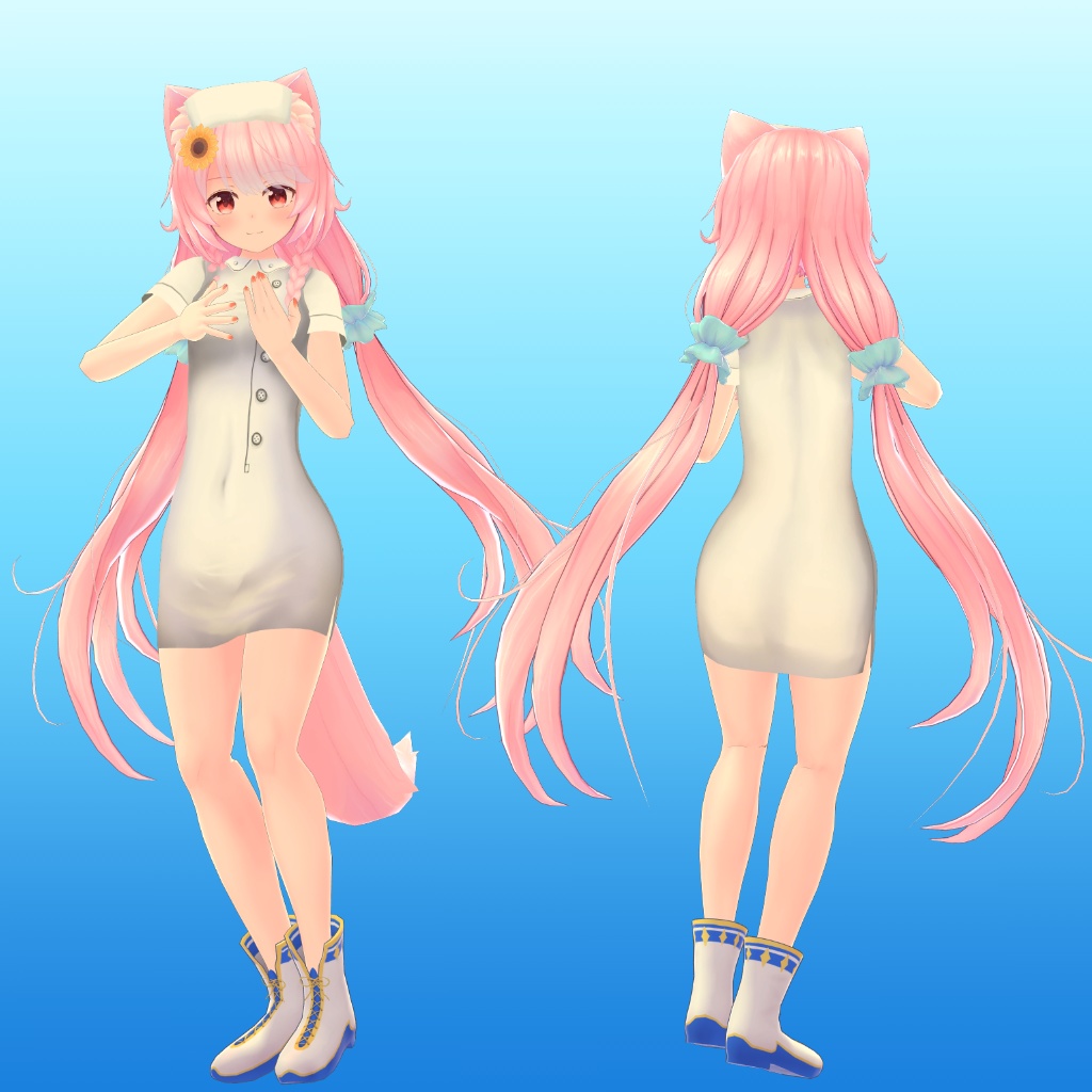 【ユウ用】バニースーツ/競泳水着/ナース - Nurse , Bunny Suit, Competition Swimsuit- Yuu