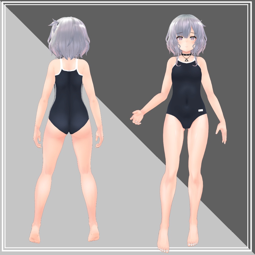 【Leeme&Reeva用】スクール水着 - School Swimsuit リーメ&リーバ